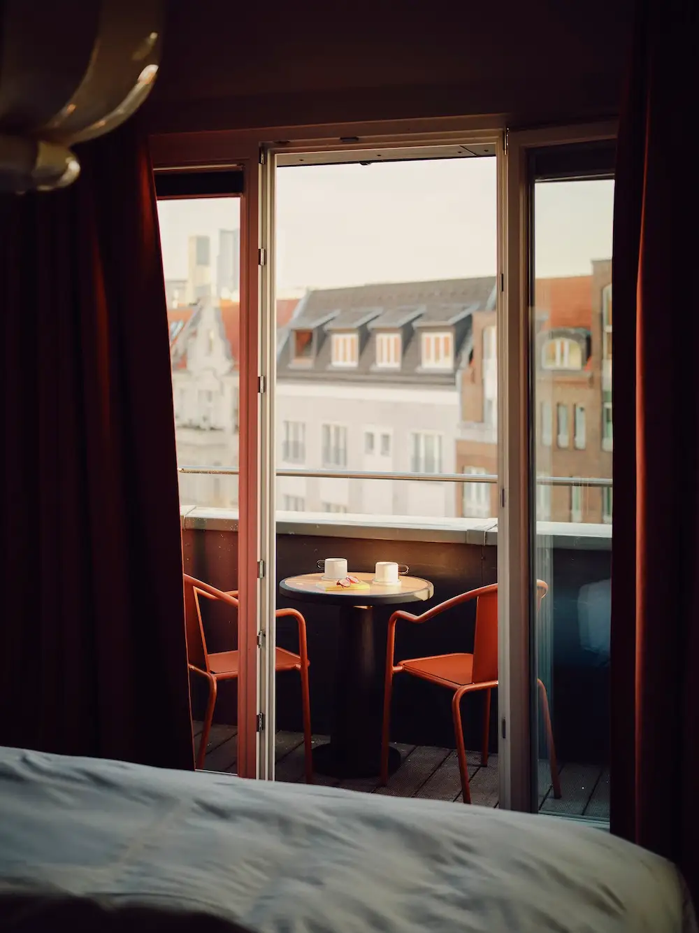 The Dean Berlin - Balkon zum Hinterhof