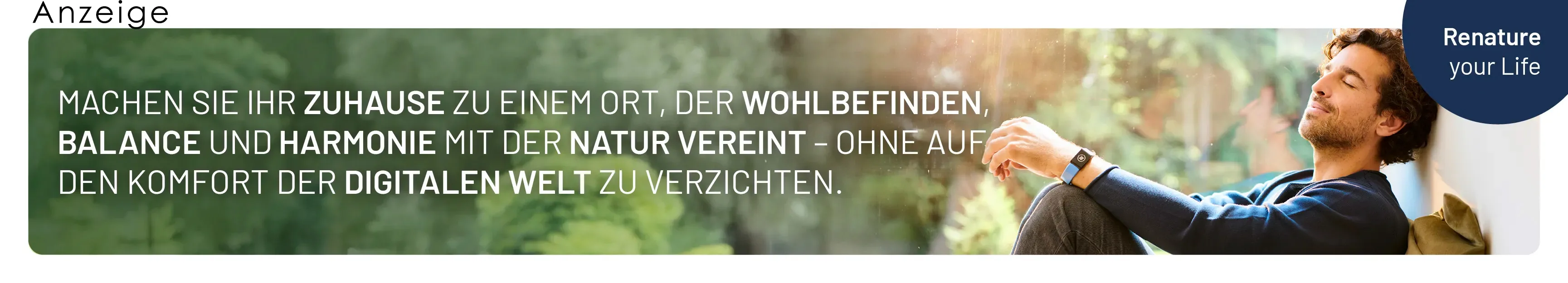 Anzeige für memon – Renature your life