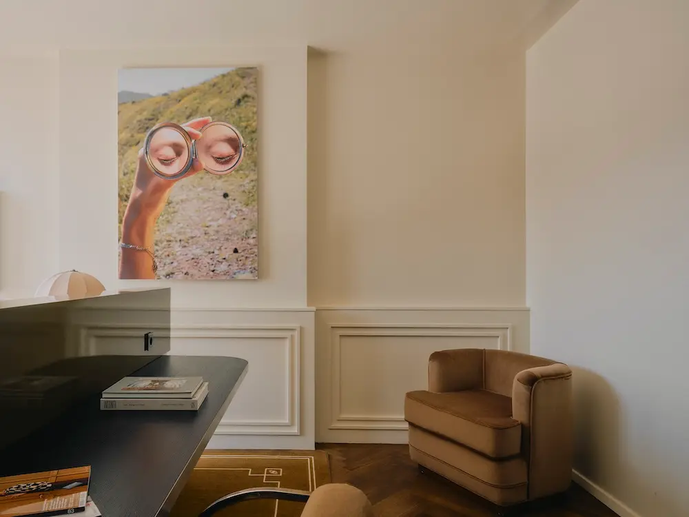 Kunst im Hotel: Hier Zimmer im The Dean Munich