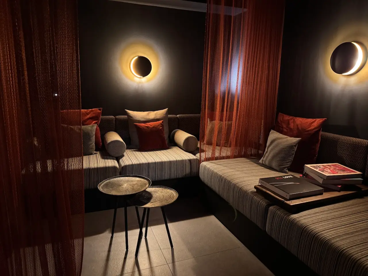 Ruhebereich im Spa im EMILU Hotel