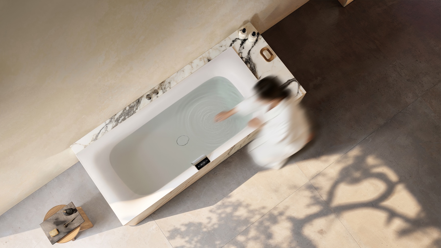 Badewann Nuio Duo Zen von Kaldewei