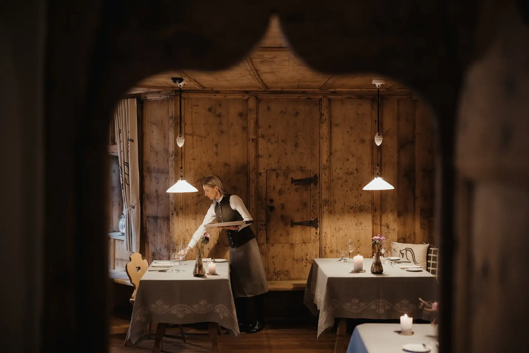 Ansitz Steinbock: Restaurant || © Historic South Tyrol / Alex Moling