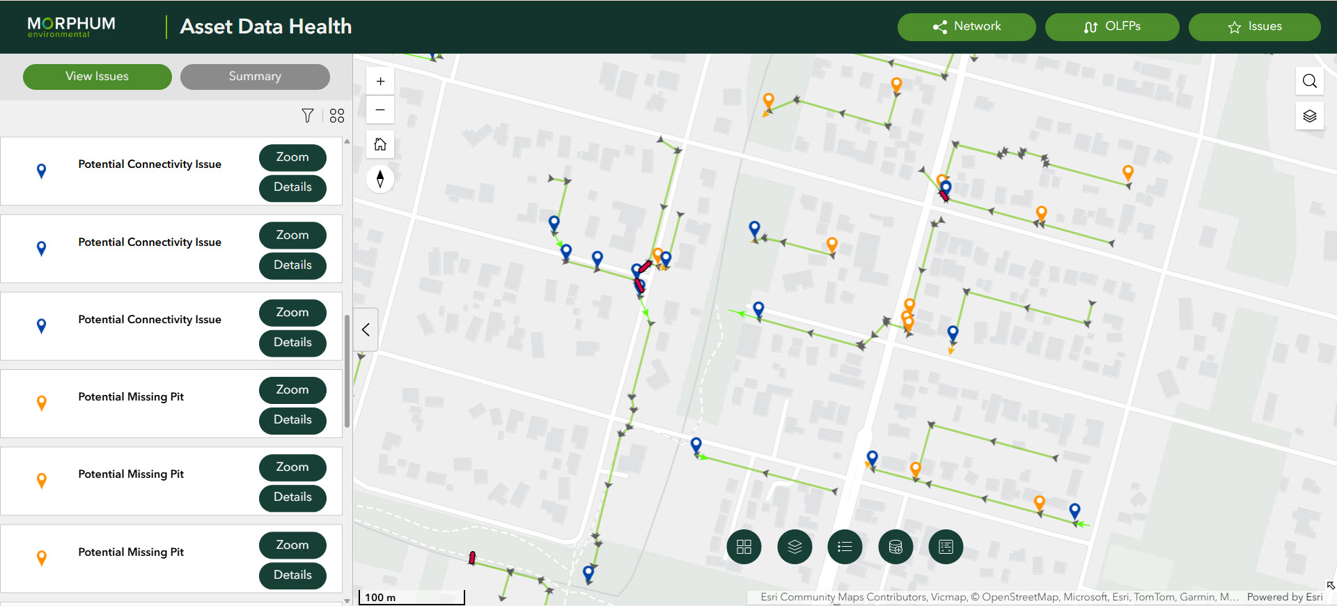 An automated asset data health check completed for councils in New Zealand to help them with accuracy of their stormwater network maps