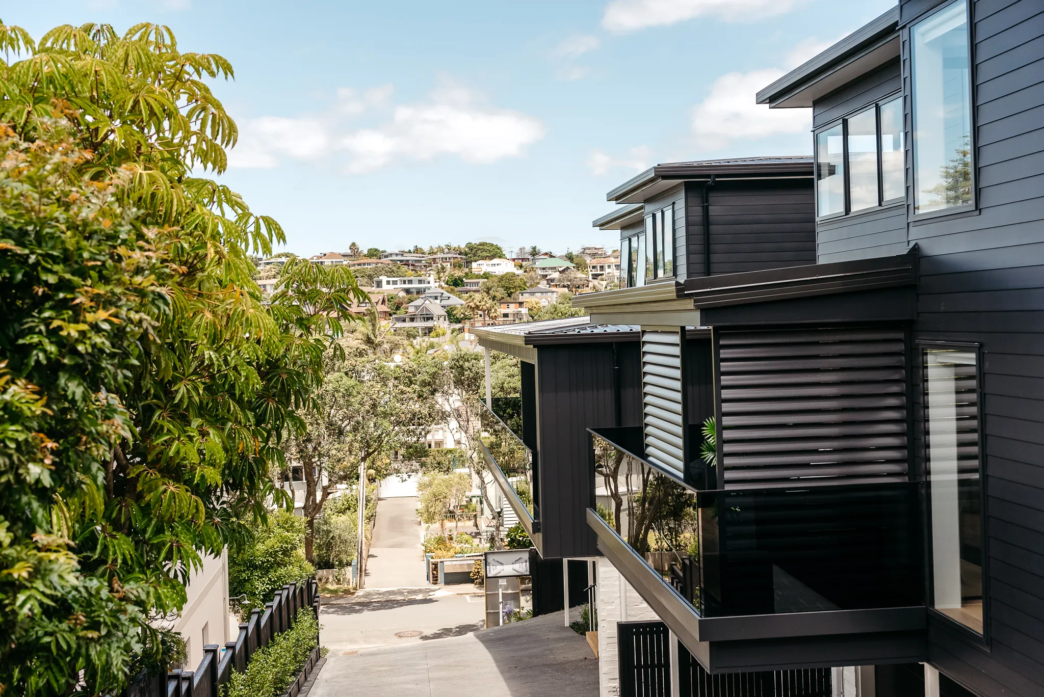 Anchorjak Decking Auckland with GLass Vice Balustrade