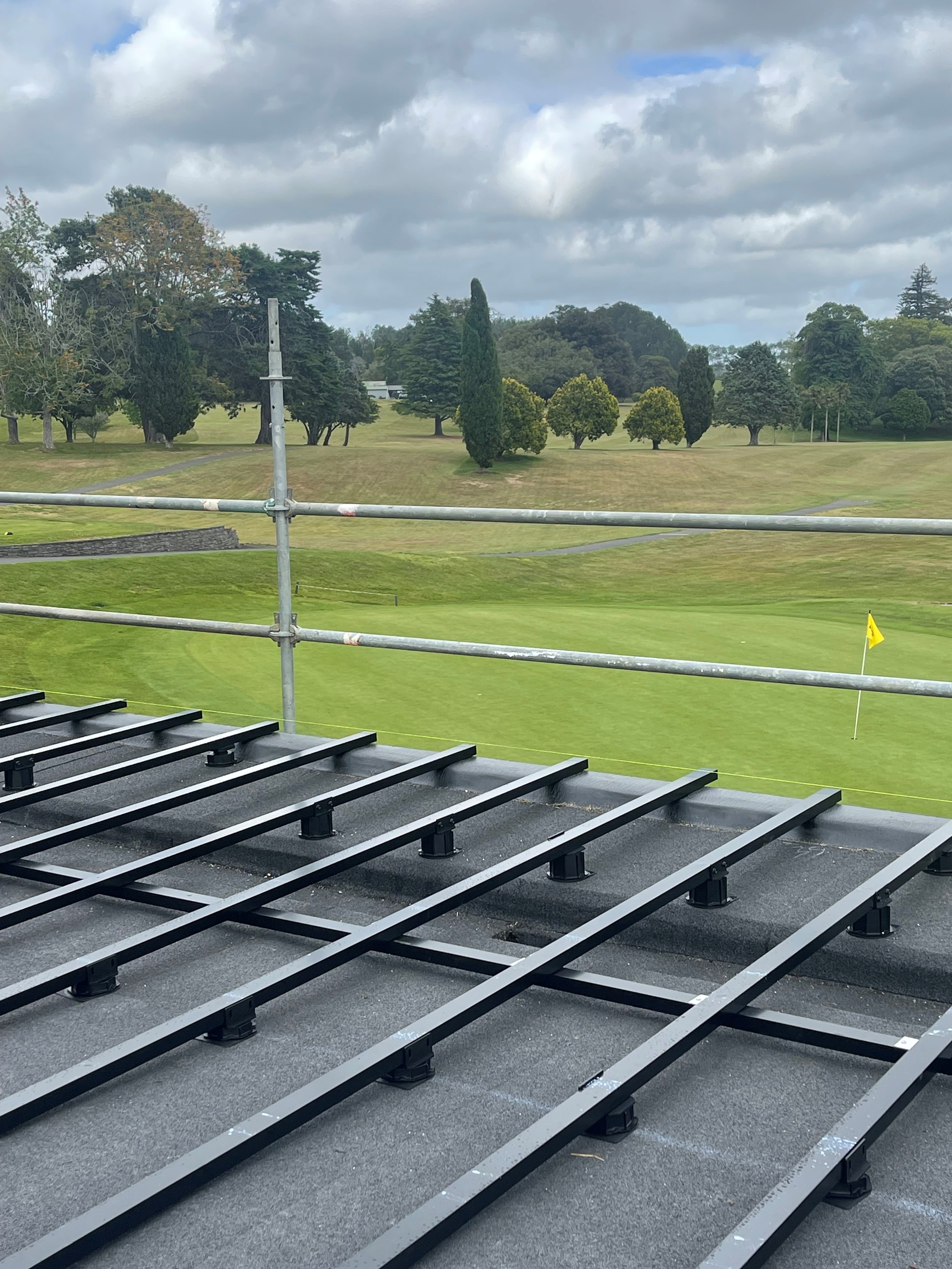 cost effective Pedestal Timber Deck Systems on AluFrame Aluminium Joists by Anchorjak installed by Pukekohe Builders and designed by Hurley Architects in Pukekohe