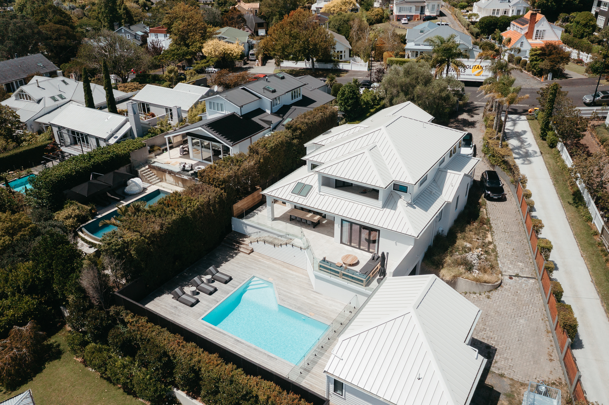 Pedestal Tile Decking Auckland - Remuera