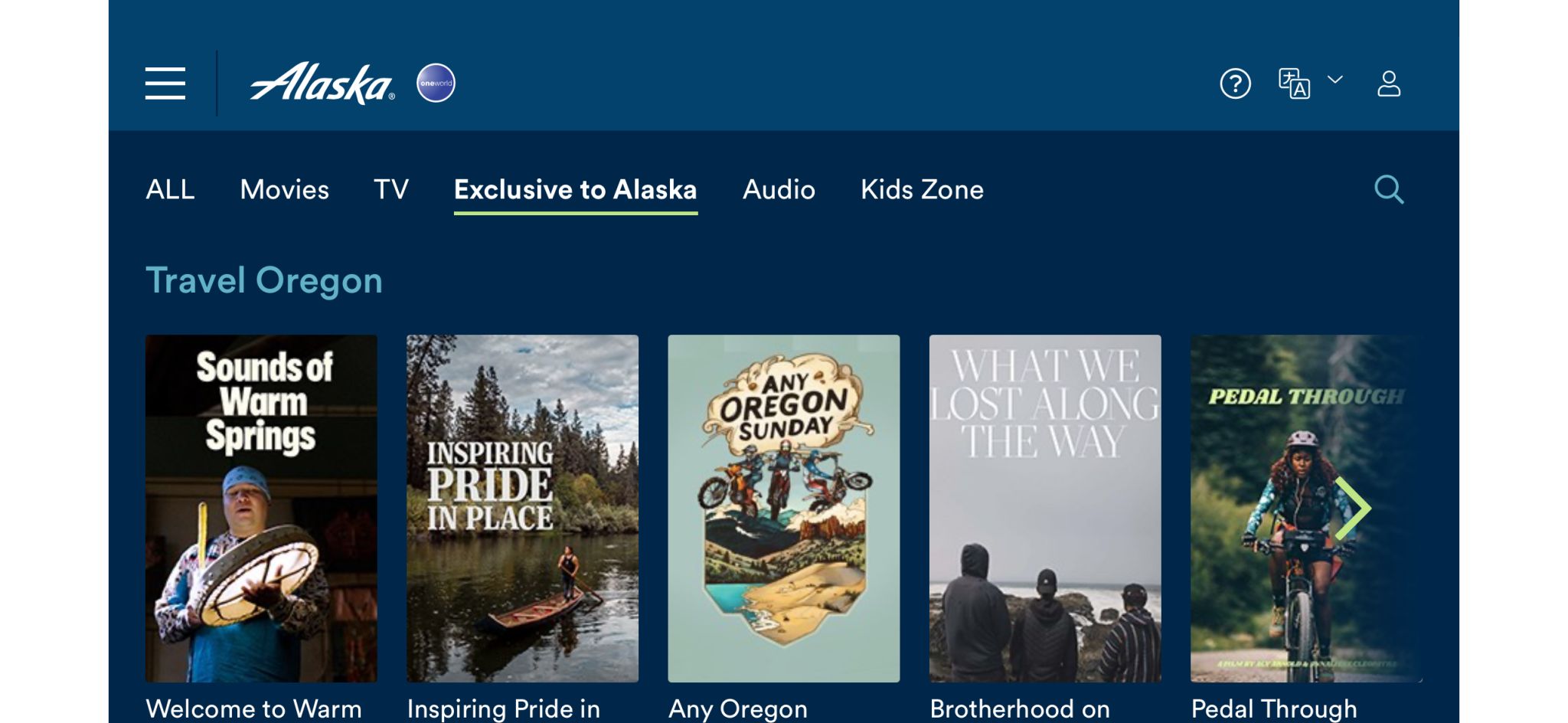 Wahoo Films on Alaska Airlines Entertainment