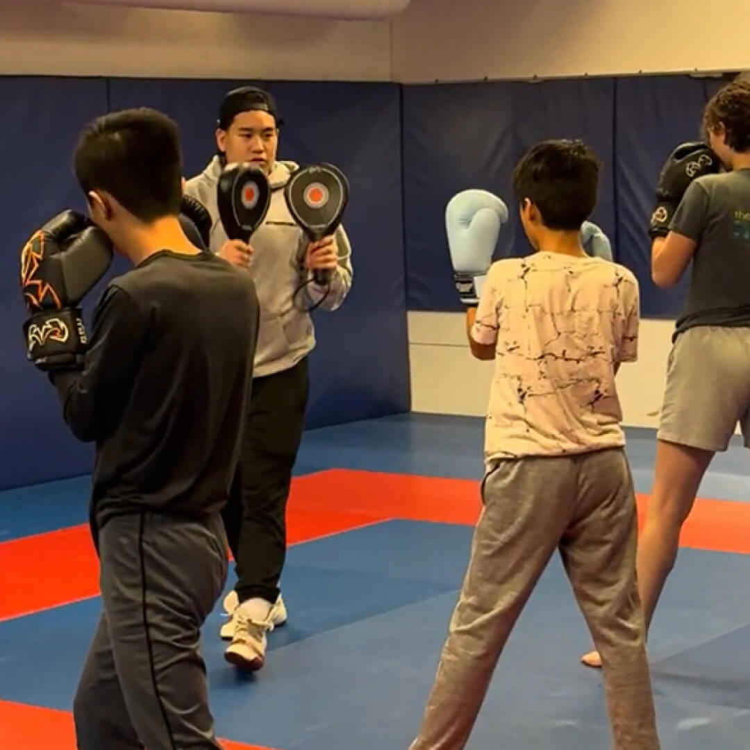 amateur boxing fight