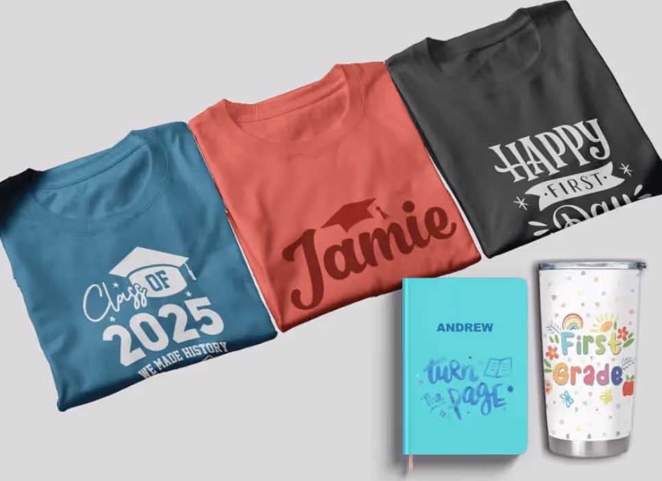 Personalized POD products for students and teachers – October 2025 back-to-school and holiday crossover trend
