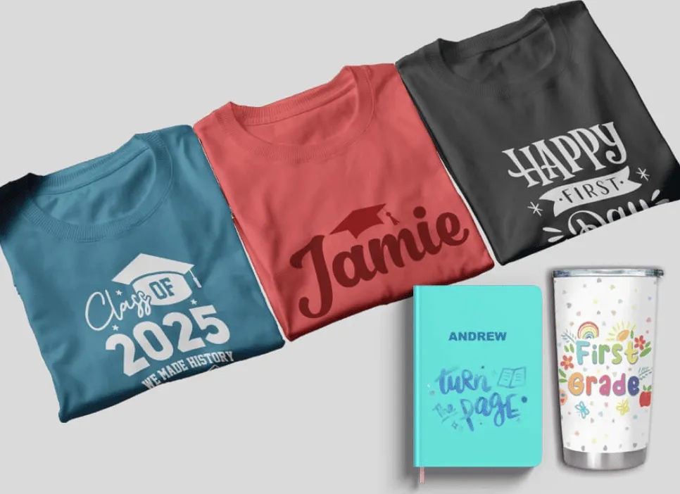 Personalized POD products for students and teachers – October 2025 back-to-school and holiday crossover trend