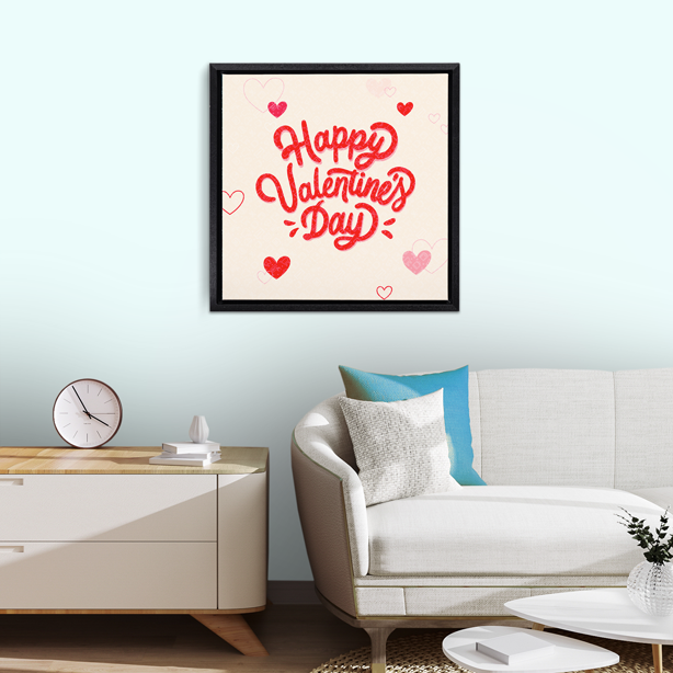 Happy Valentines Day Framed Prints