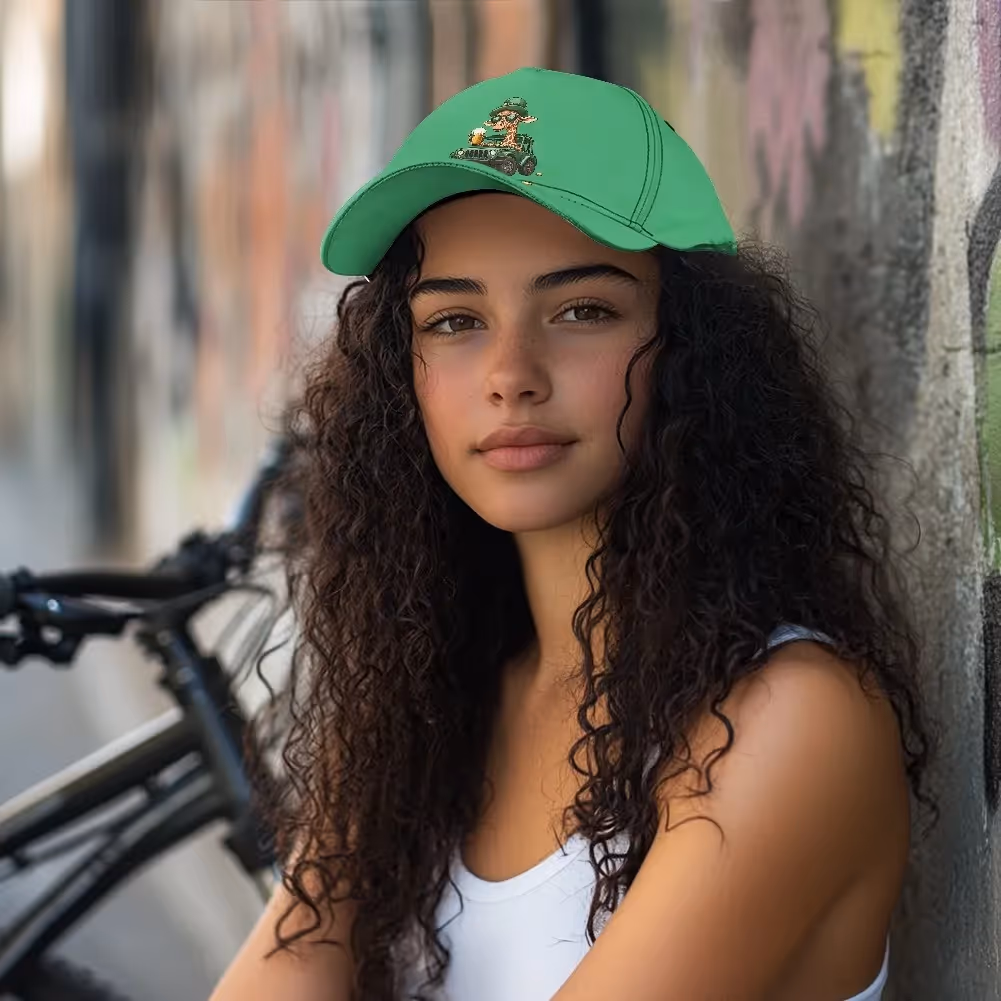 St. Patrick’s Day themed custom hat designed for seasonal print-on-demand sales.