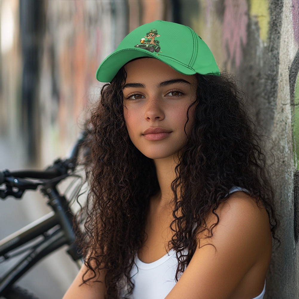 St. Patrick’s Day themed custom hat designed for seasonal print-on-demand sales.