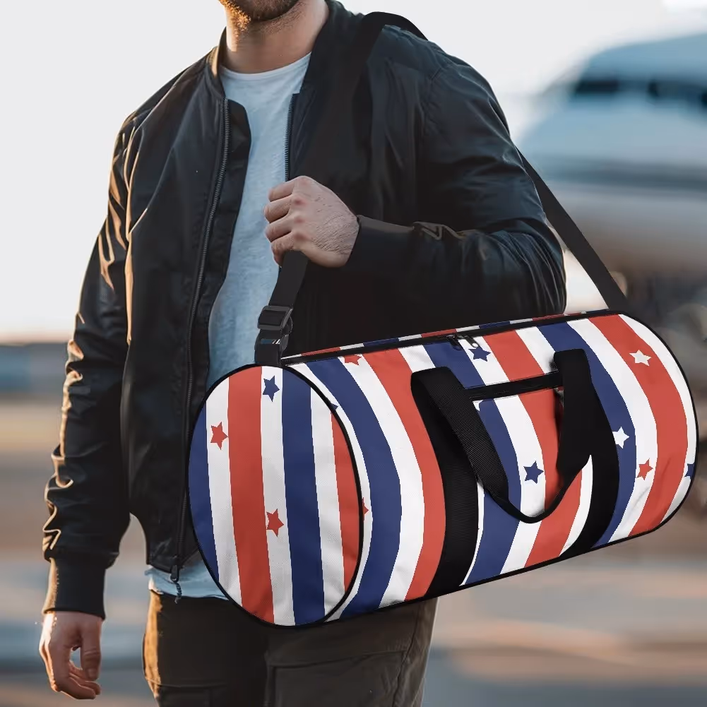 Travel bag for baseball fan