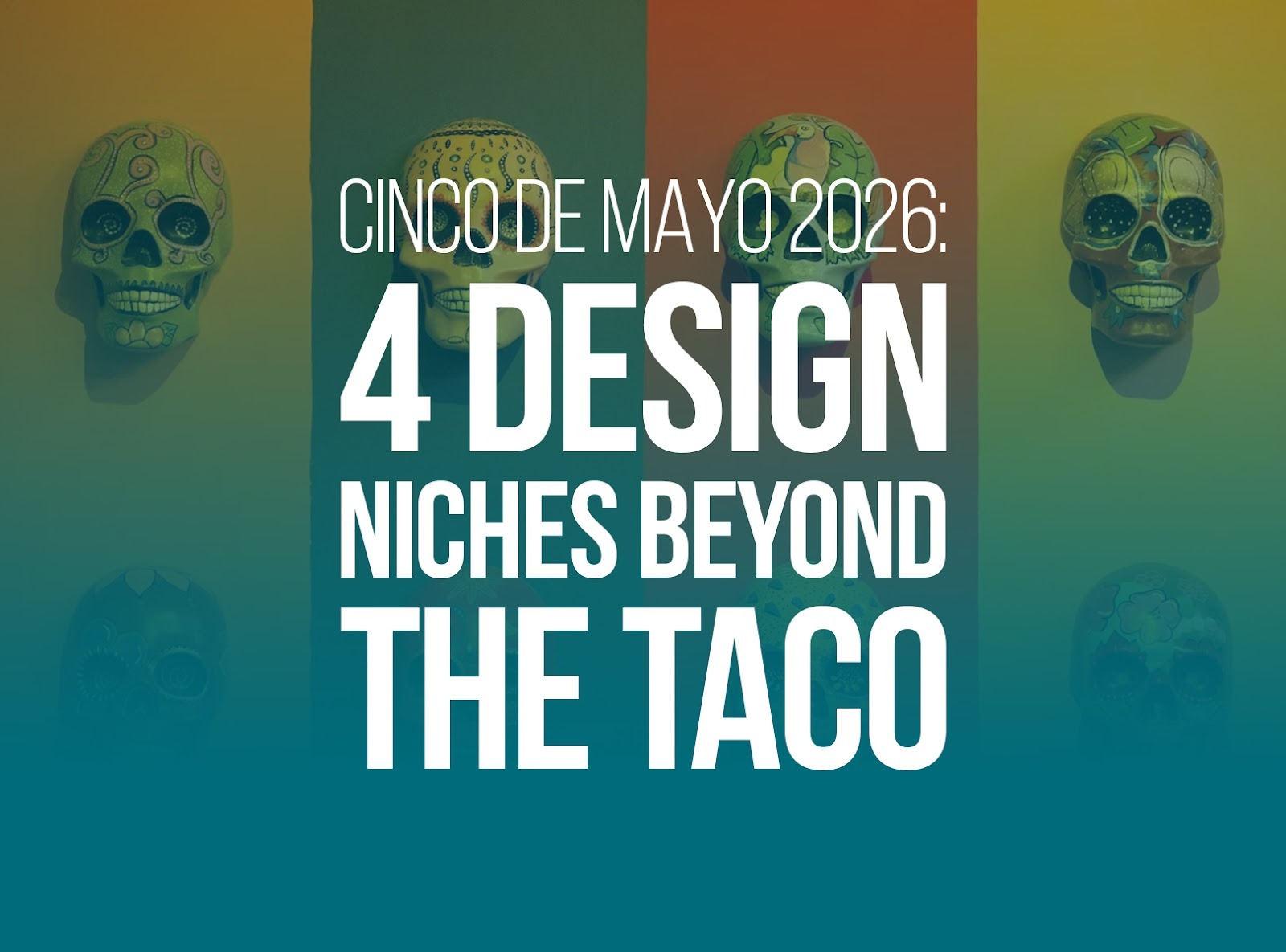 Premium print-on-demand product flat lay featuring Mexican heritage and family-themed apparel and accessories for Cinco de Mayo 2026.