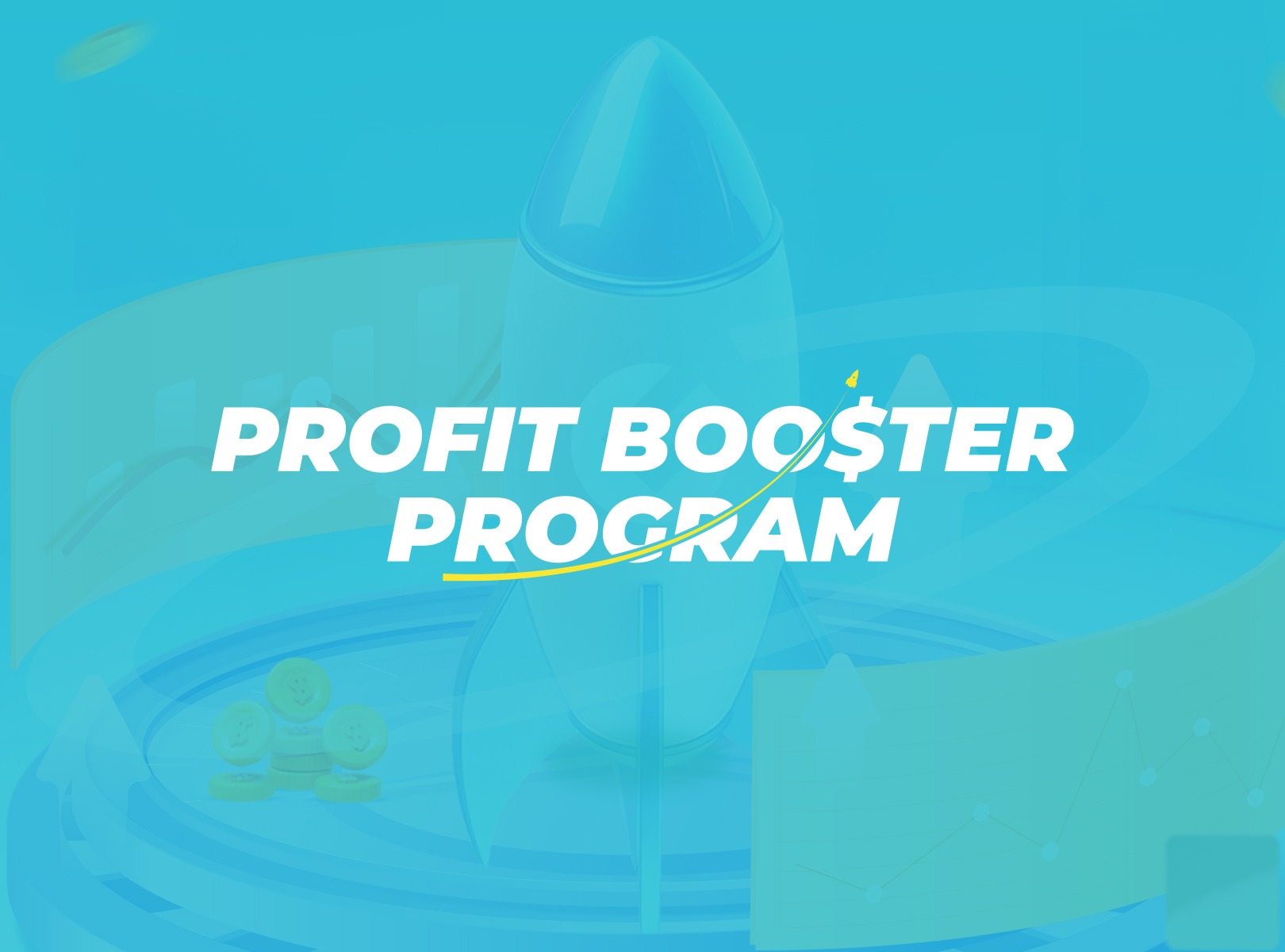 Dashboard illustration showing passive income being added automatically.