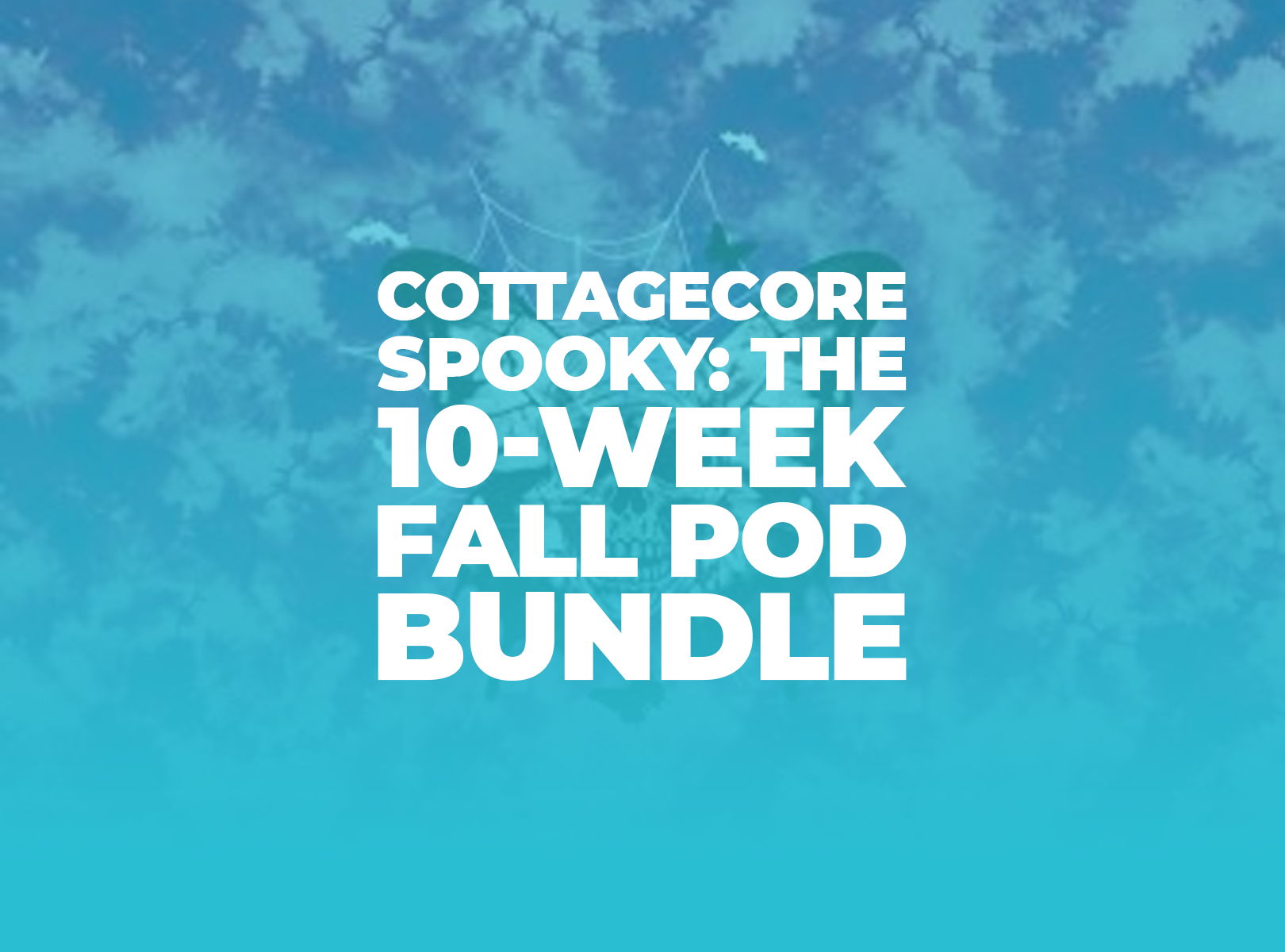 Cottagecore pumpkin print-on-demand product collection including throw pillow, ceramic mug, windsocks, and porch flags