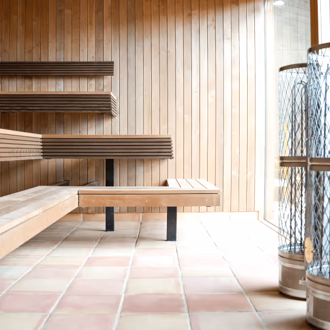 ELMNTL sauna and wellness spaces