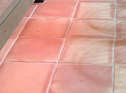 Natural flooring in ELMNTL modular saunas made in Colorado