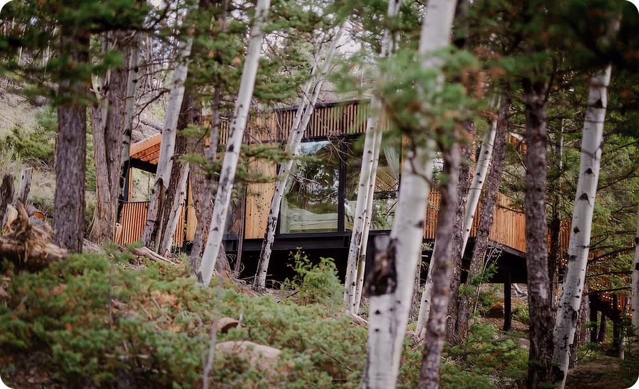 Explore the complete turnkey service of an ELMNTL modular prefab hospitality cabin