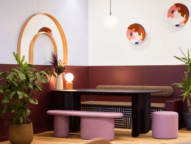 Photo illustration coworking Morning