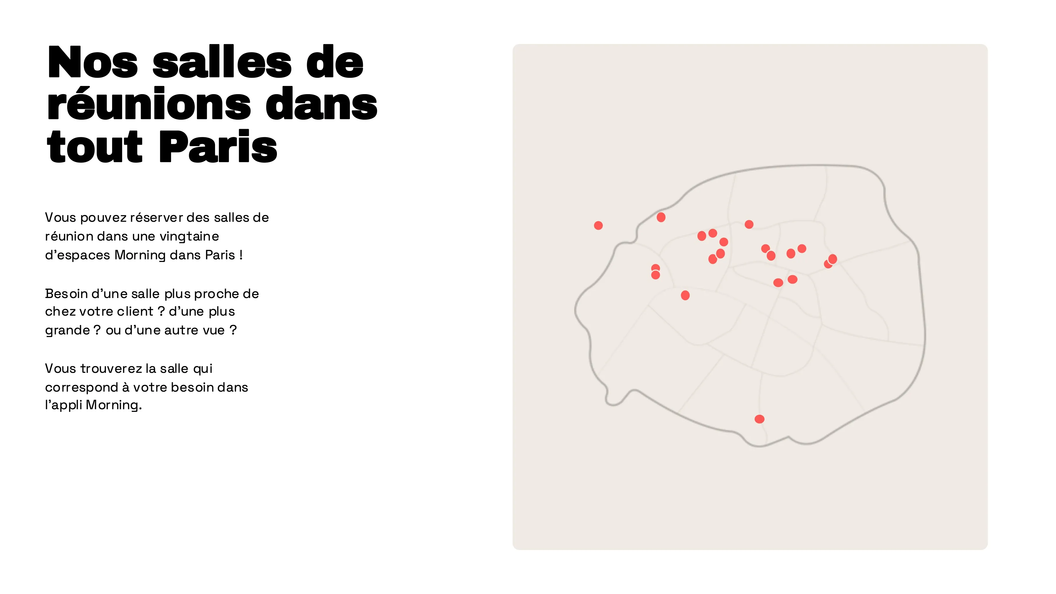 infos salle de réunion