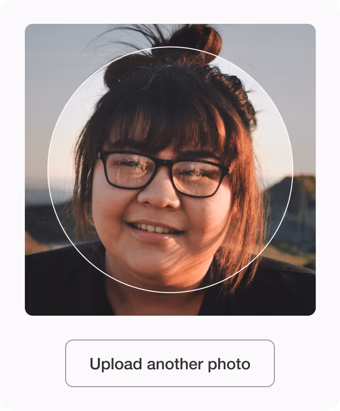 The profile image setting interface of Resort Leaders application system