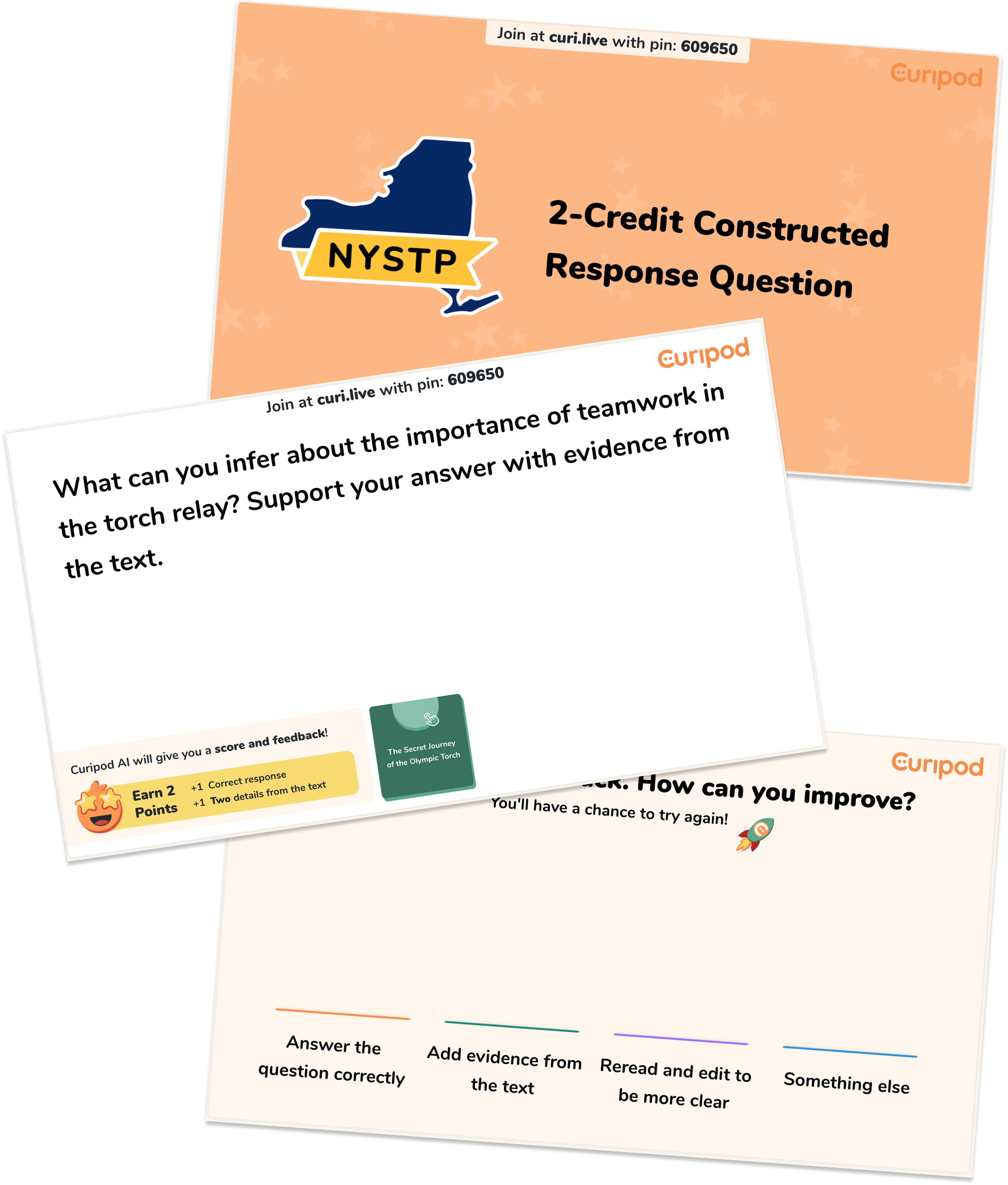 Curipod test prep graphic