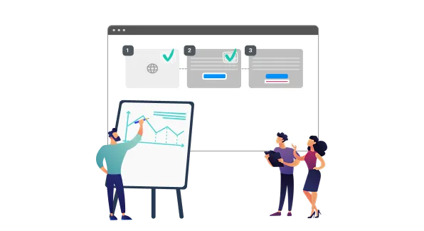 デモンストレーション イラスト