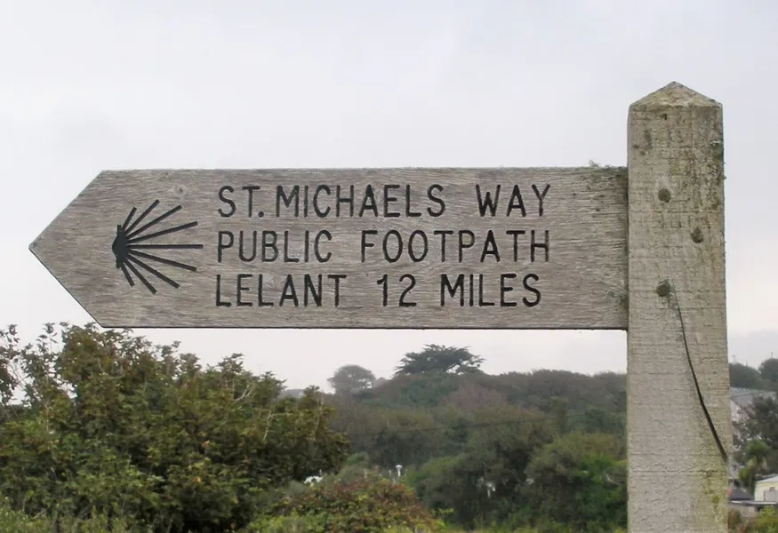 St Michaels Way signpost