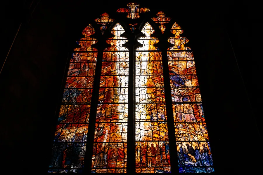 Transfiguration Window by Tom Denny, Durham Cathedral