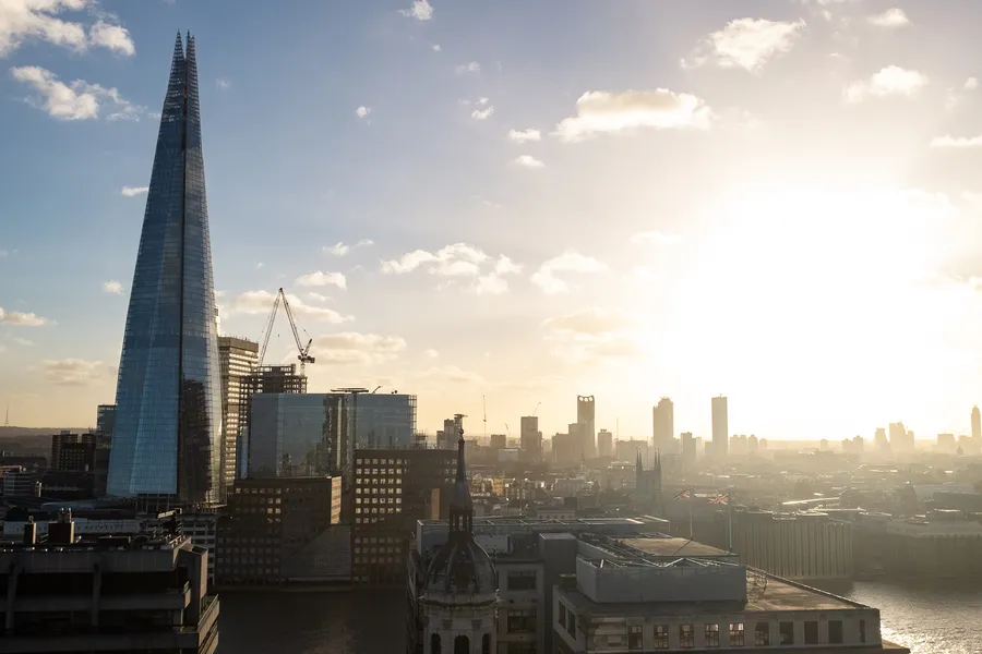 View South from the top of the Monument