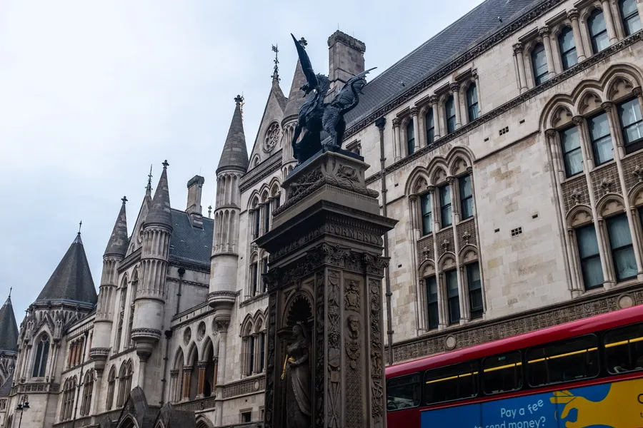 Temple Bar Replacement (in original position on Fleet St, marking boundary of City of London / City of Westminster)