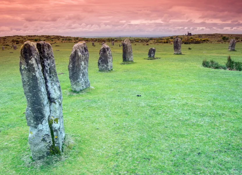 Ancient Ring of Stones, near Liskeard, Cornwalll