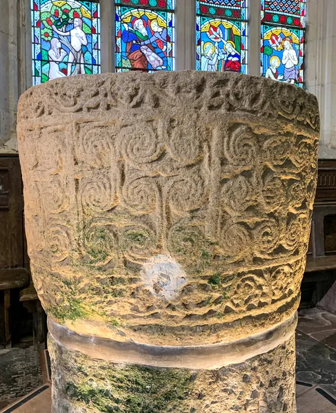 Deerhurst Font – oldest Saxon font in England