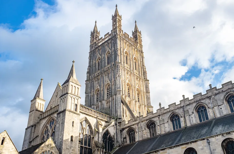 Gloucester Cathedral from Cloisters