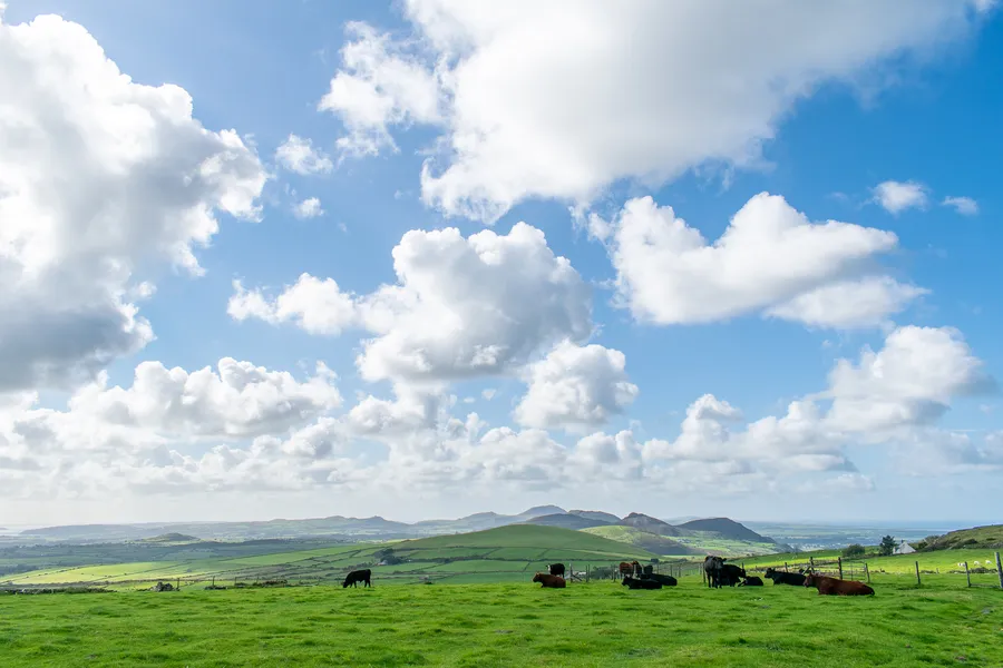 View south from Yr Eifl