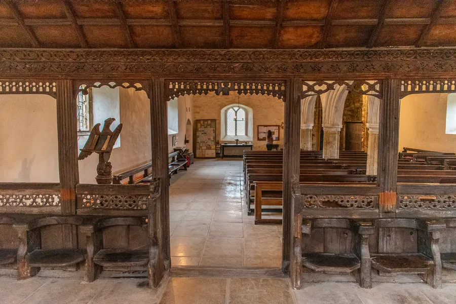 Llanengan Church Rood Screen