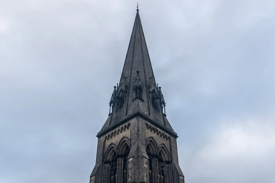 Edensor Church Spire