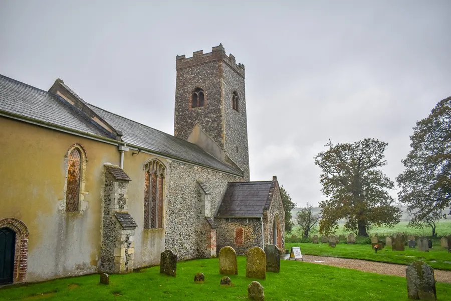 Caistor St Edmunds Church Exterior