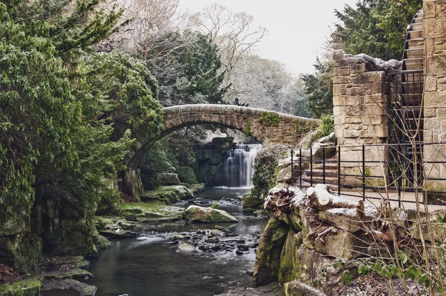 Jesmond Dene Waterfall