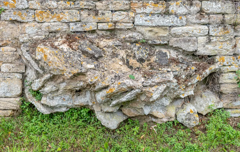 Part of the foundations of a large Roman palace, known currently as a ‘praetorium’. This may have been the second largest building in Roman Britain.