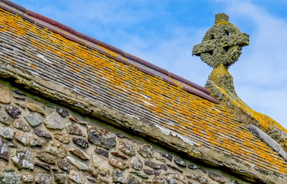 St Nons Chapel Roof