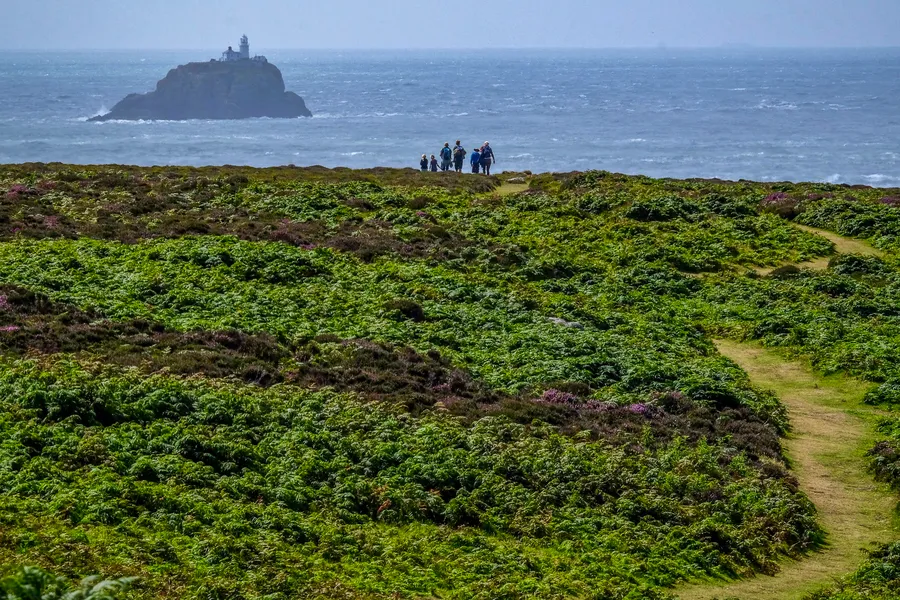 Pilgrims on Southern Way of St David