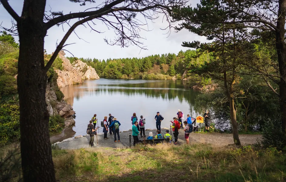 Forth Mountain Lake from behind (credit @willjpin)