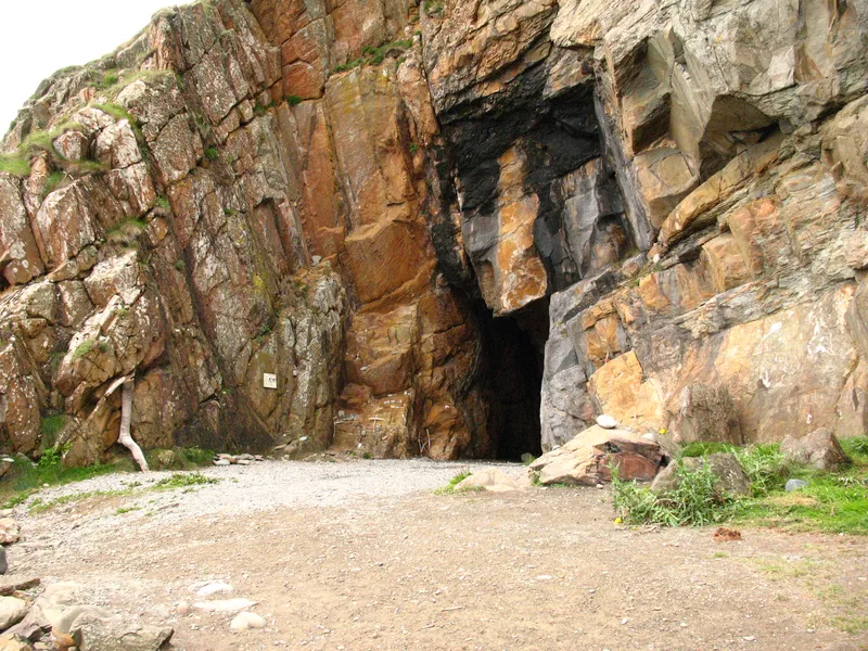 St Ninian’s Cave, Whithorn.