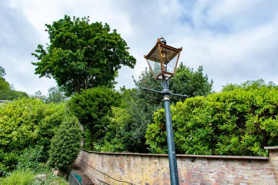Narnia Lampost. On seeing this lampost in the snow one day, CS Lewis remarked to Tolkien, this would be good imagery for a book…