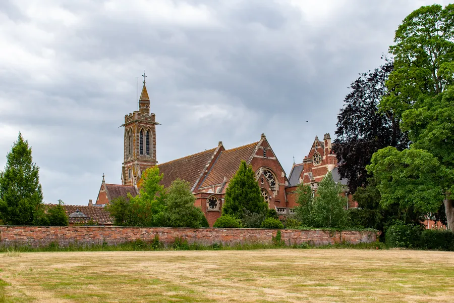 Stanbrook Abbey, now a hotel, formerly a convent.