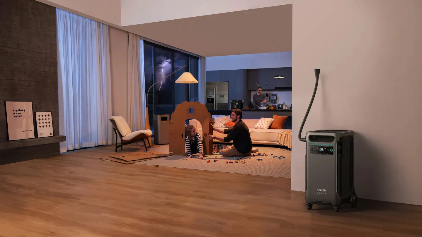 Landed property with Sunollo battery installation