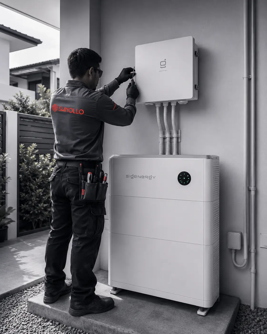 Singapore home with Sunollo — Abundance Pro backup